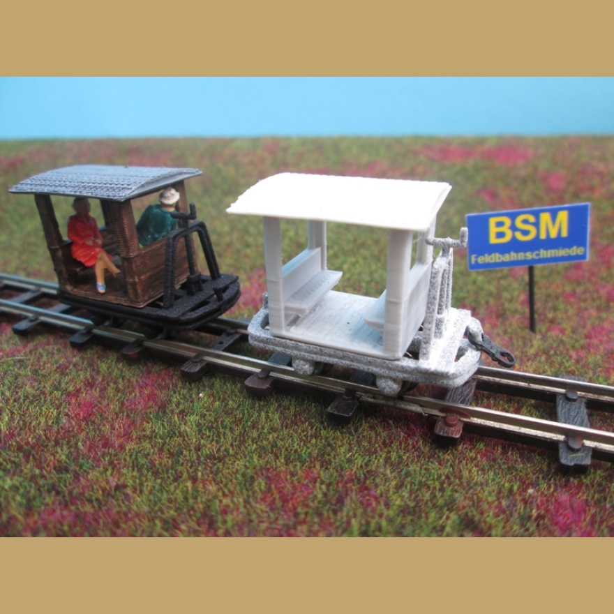 BSM-Aussichtslore mit Bremse
