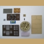 Kohllore braun /Holz /Karton - Einsatz gelb - Bausatz H0e